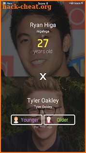 Younger Older Celebrities - Who's Older? screenshot