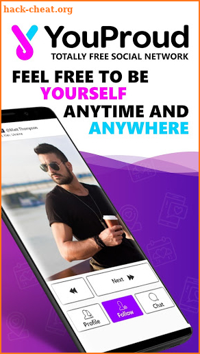 YouProud – totally free progressive LGBT platform. screenshot