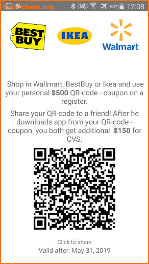 Your Coupon screenshot