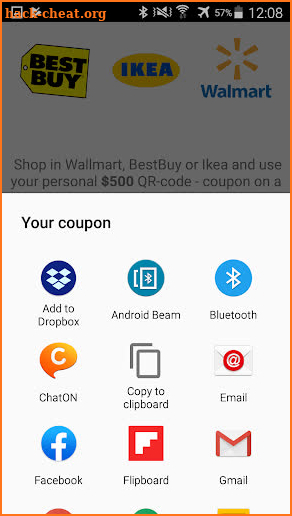 Your Coupon screenshot