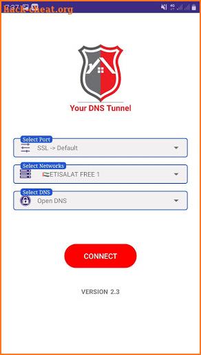 Your DNS Tunnel screenshot