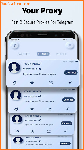 Your Proxy - Fast Proxy For Telegram screenshot