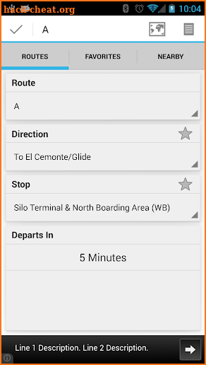 YourBus Unitrans screenshot