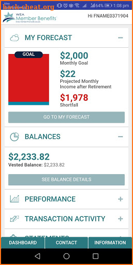 yourMONEY Snapshot screenshot