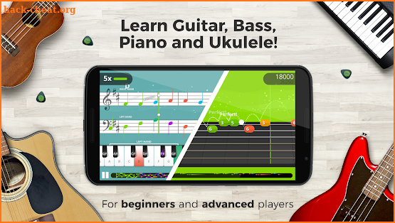 Yousician -  Learn Guitar, Piano, Bass & Ukulele screenshot