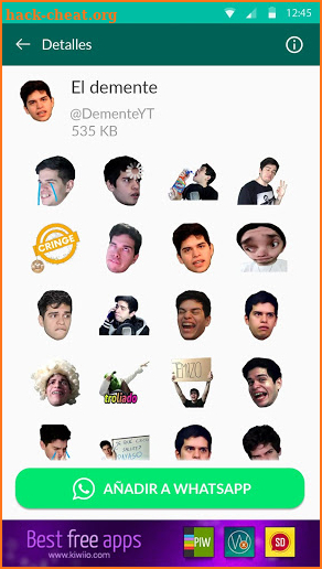 Youtube Stickers screenshot