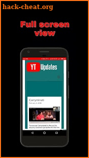 Youtube Updates screenshot