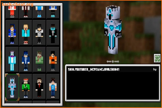 Youtuber Custom Mod Skin MCPE screenshot