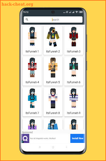 Youtuber Skins for Minecraft | Aphmau, Dream screenshot