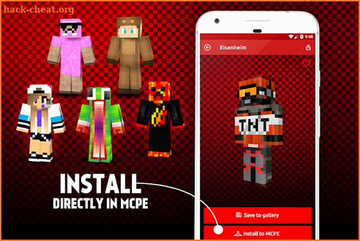 Youtubers Skins for MCPE screenshot