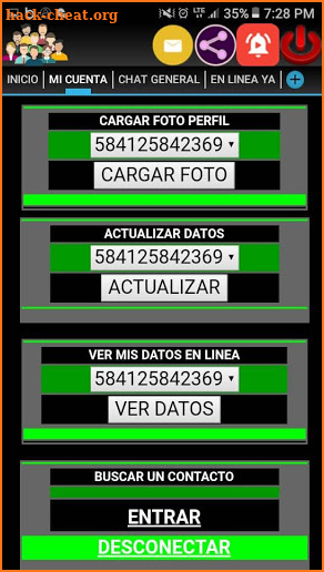 YOVAG Contacto WhatsApp screenshot