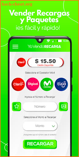 YoVendoRecarga screenshot