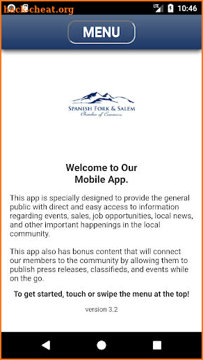 Yuba Sutter Chamber screenshot