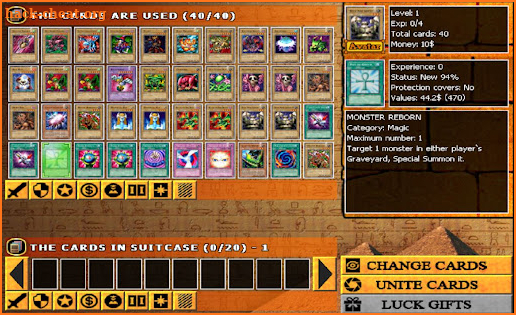 Yugi Classic: Power of Destiny screenshot