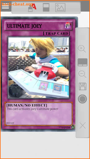 Yugioh Card Maker screenshot