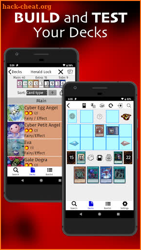 Yugipedia: YuGiOh Deck Builder screenshot