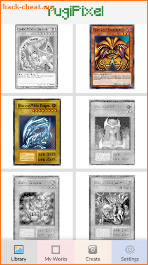 YugiPix -Color By Number Cards screenshot