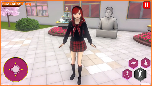 YUMI Japanese Anime Girl 3D : High School Sim 2021 screenshot