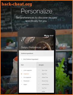 Yummly Recipes & Shopping List screenshot