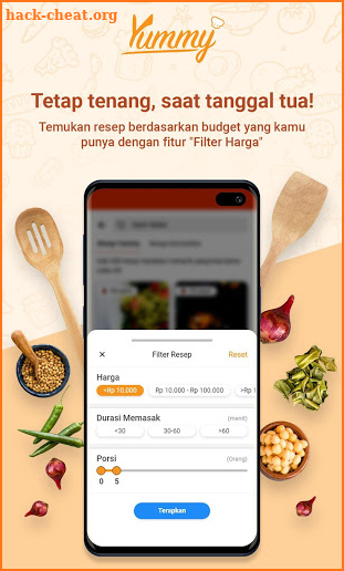 Yummy - Cari & Upload Resep Masakan screenshot