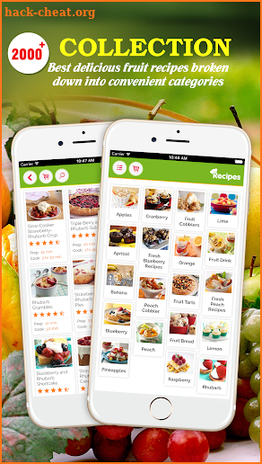 Yummy Fruit Recipes Pro screenshot