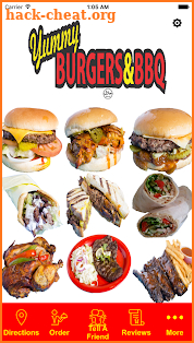 YummyBurgerBBQ screenshot