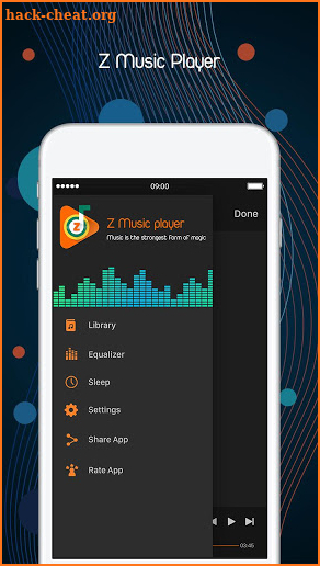 Z Music Player – Music Player Equalizer screenshot