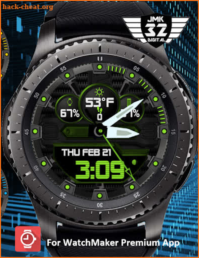 Z SHOCK 21 color changer Watchface for WatchMaker screenshot