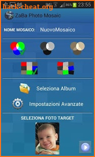 ZaBa Photo Mosaic screenshot
