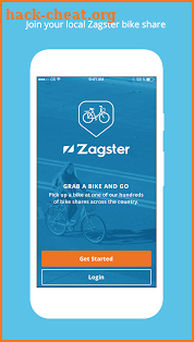 Zagster screenshot