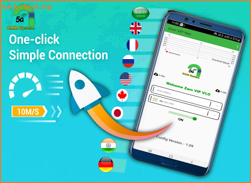 Zam VIP NET - Secure Fast VPN screenshot