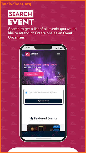 Zambia Ticketing Lite screenshot