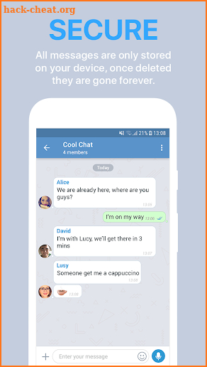 Zangi Messenger screenshot