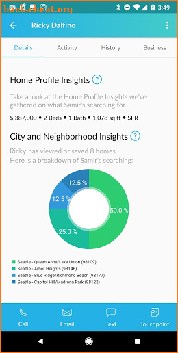 Zap - Real Estate CRM screenshot