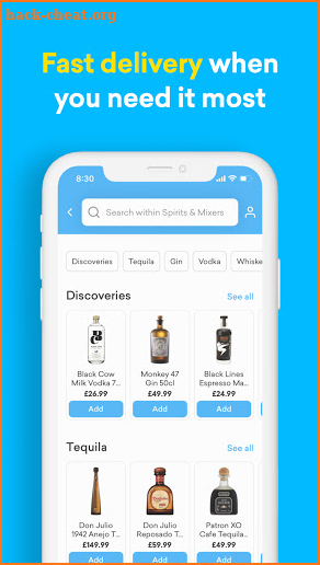 Zapp – 24/7 Drinks & Groceries screenshot