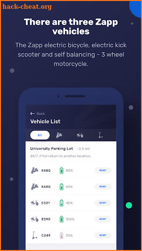 Zapp RideShare screenshot