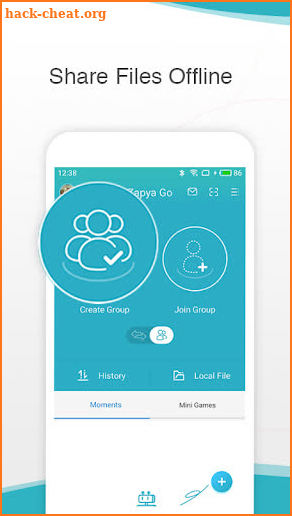 Zapya Go - From File Transfer to Private Social screenshot