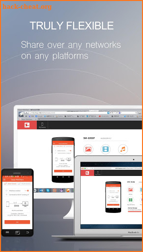 Zapya WebShare - File Sharing in Web Browser screenshot