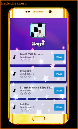 Zayn - Piano Tiles screenshot