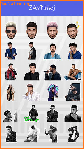 ZAYNmoji screenshot