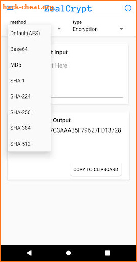 ZealCrypt - Encrypt & Decrypt screenshot