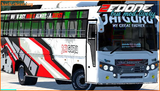 Zedone Bus Mod Livery screenshot