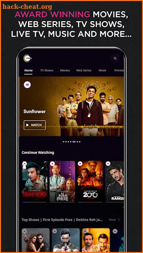 ZEE5 Tips Watch TV Shows screenshot