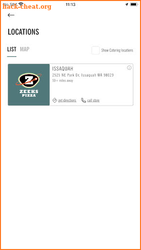 Zeeks Pizza screenshot