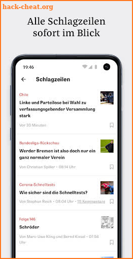 ZEIT ONLINE - Nachrichten screenshot