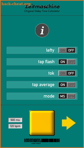 Zeitmaschine Delay Time Calcul screenshot