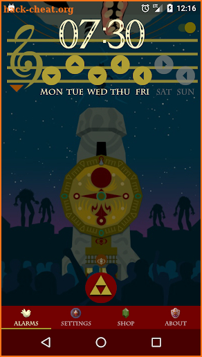 Zelda Alarm Clock screenshot