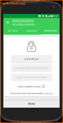 Zelio NFC screenshot