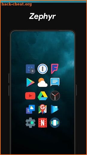 Zephyr - Icon Pack screenshot