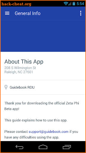 Zeta Phi Beta Sorority screenshot